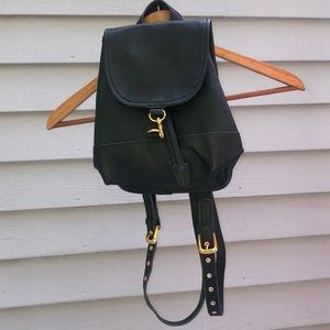 Dark Green Mini Backpack